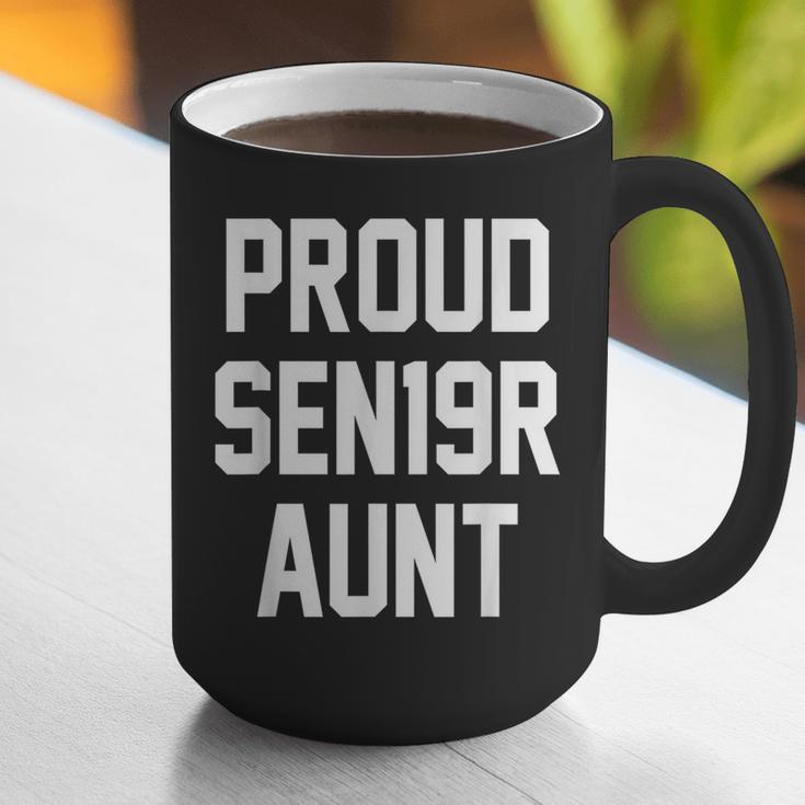 2019 Senior Aunt SEN19R Class Graduation PartyShirt Graphic Print Coffee Mug