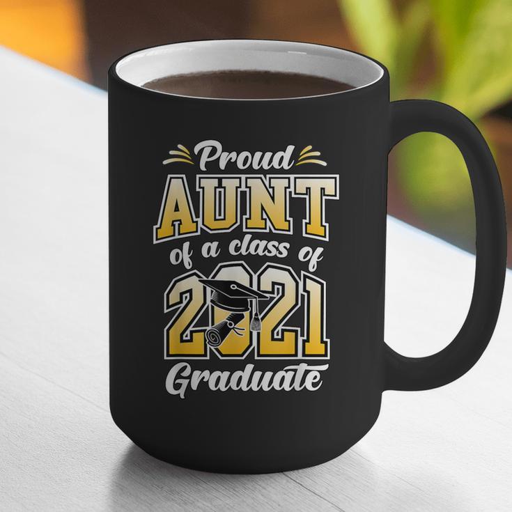 2021 Graduation Shirts For Family 2021 Graduation For Aunt Graphic Print Coffee Mug