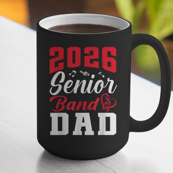 2026 Senior Band Dad Class Of 2026 Band Parent Graduation Graphic Print Coffee Mug