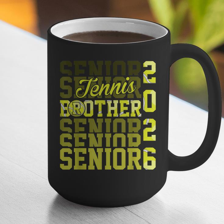 2026 Tennis Senior Brother Graduation Matching Family Graphic Print Coffee Mug