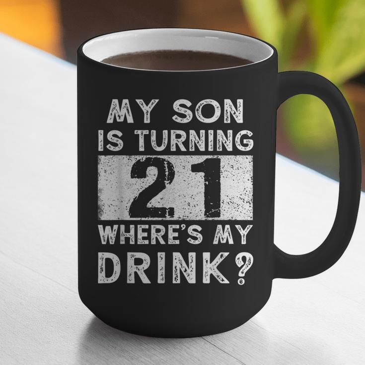 21st Birthday Dad Mom 21 Year Old Son Matching Family Graphic Print Coffee Mug 21st Birthday Dad Mom 21 Year Old Son Matching Family Graphic Print Coffee Mug