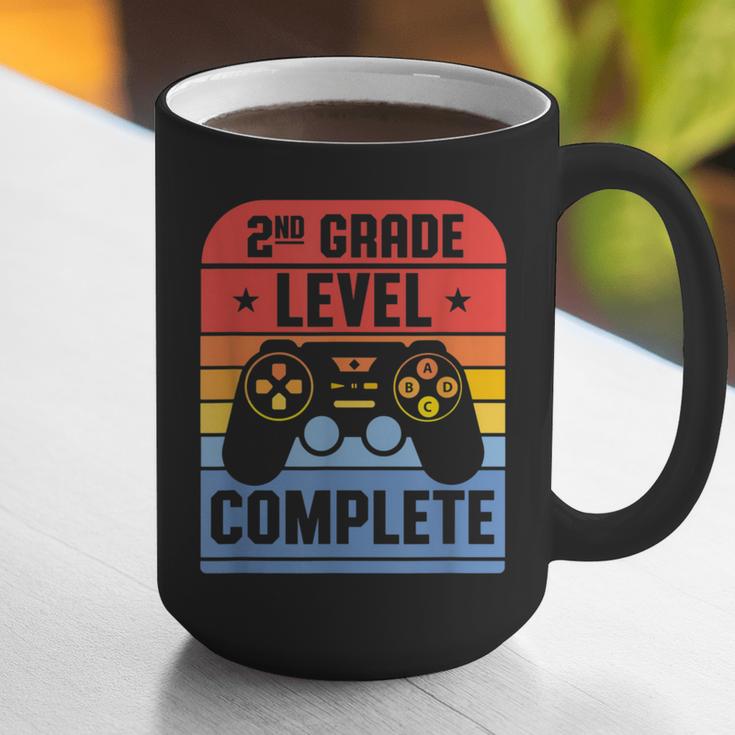 2nd Grade Level Complete Graduation Student Video Gamer Graphic Print Coffee Mug