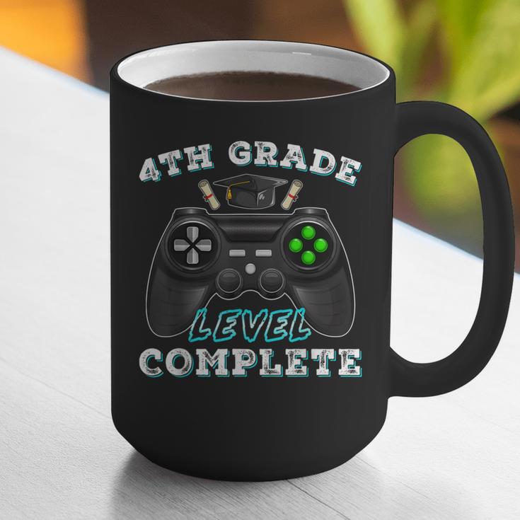 4th Grade Level Complete Gamer 4 Grade Graduation Graphic Print Coffee Mug