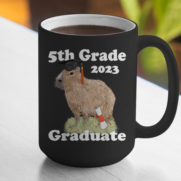 5th Grade Graduation Class Of 2023 Capybara Fifth Graduate Graphic Print Coffee Mug
