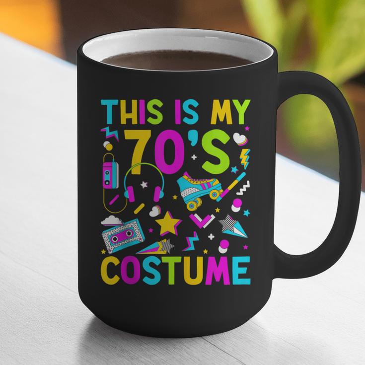 This Is My 70's Costume Nostalgia Mixtape Era 1970s Party Graphic Print Coffee Mug This Is My 70's Costume Nostalgia Mixtape Era 1970s Party Graphic Print Coffee Mug