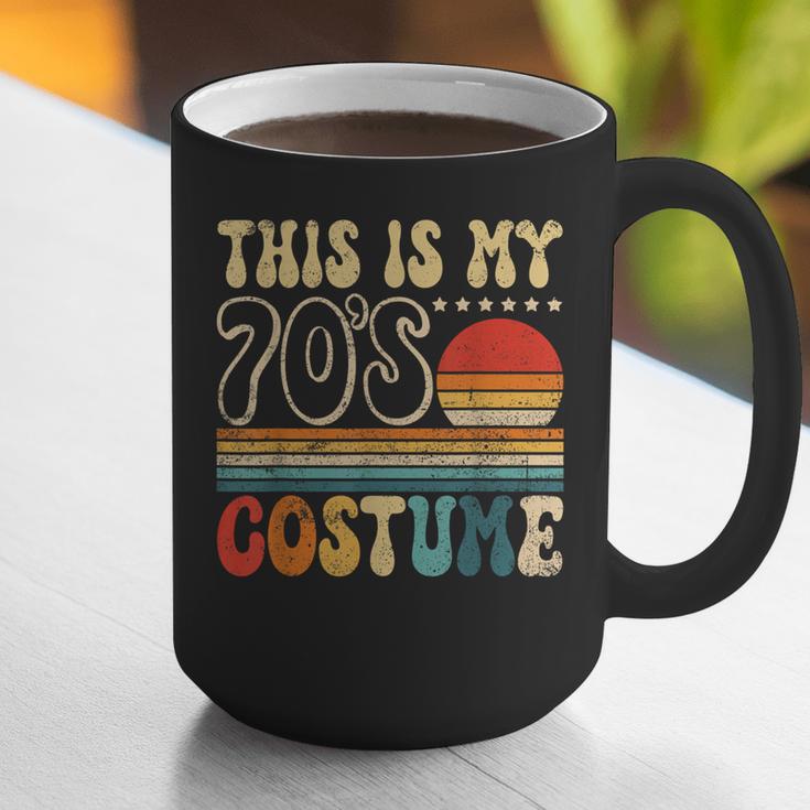 This Is My 70s Costume Vintage Nostalgia Mixtape 1970s Party Graphic Print Coffee Mug