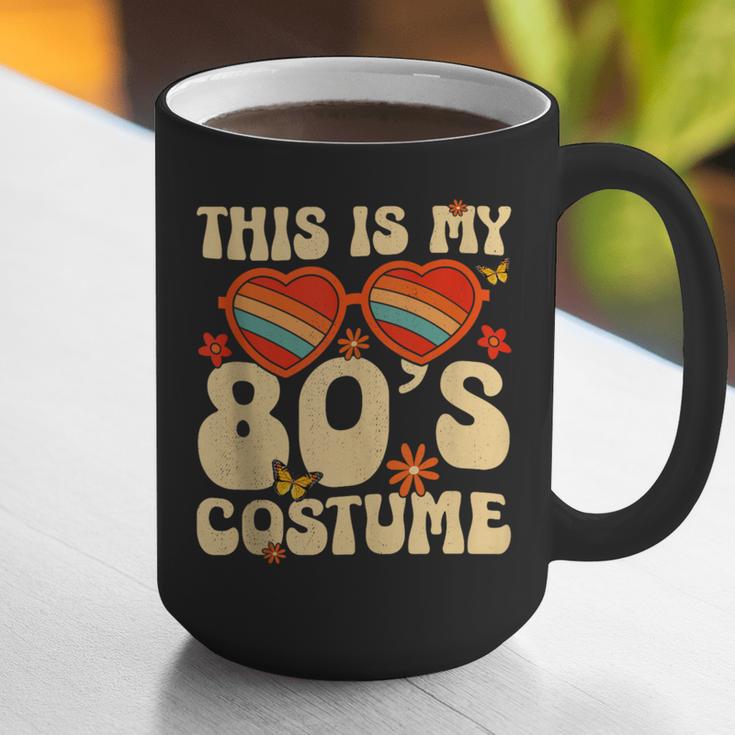 This Is My 80s Costume Vibes Nostalgia 1980s Vintage Fashion Graphic Print Coffee Mug