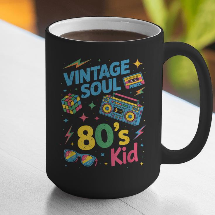 80’s Kid Nostalgia Retro Music Lover Retro 1980s Throwback Graphic Print Coffee Mug