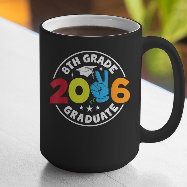 8th Grade 2026 Graduate School Senior Year Graduation Day Graphic Print Coffee Mug