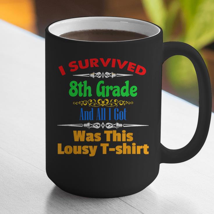 8th Grade Graduation Boys Girls Grad Education Graphic Print Coffee Mug