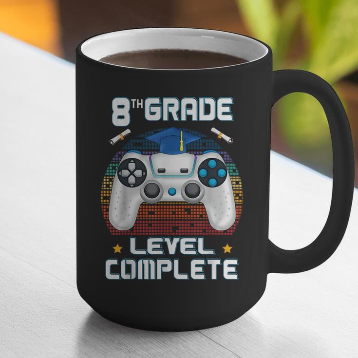 8th Grade Level Complete Graduation Class 2023 Gamer Boys Graphic Print Coffee Mug