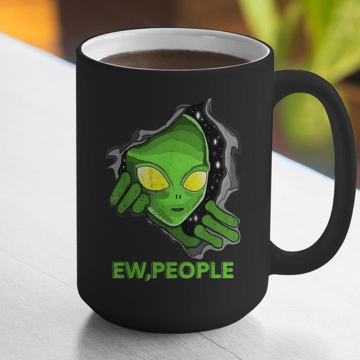 Alien Face Ew People UFO Introvert Meme Men Women Kids Graphic Print Coffee Mug Alien Face Ew People UFO Introvert Meme Men Women Kids Graphic Print Coffee Mug