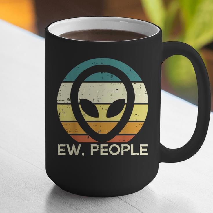 Alien Face Ew People Ufo Introvert Men Women Kids Teen Graphic Print Coffee Mug