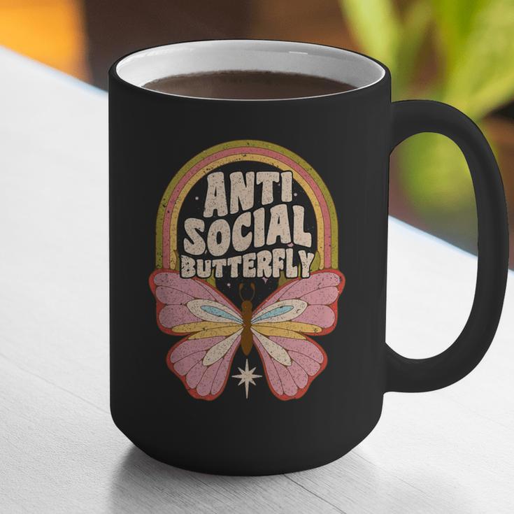 Anti-Social Introvert Butterfly Lover Graphic Print Coffee Mug Anti-Social Introvert Butterfly Lover Graphic Print Coffee Mug