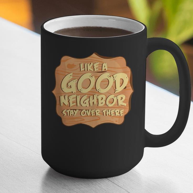 Antisocial Like A Good Neighbor Stay Over There Introvert Graphic Print Coffee Mug Antisocial Like A Good Neighbor Stay Over There Introvert Graphic Print Coffee Mug