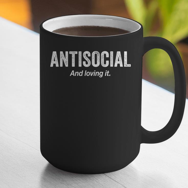 Antisocial And Loving It Introvert Graphic Print Coffee Mug Antisocial And Loving It Introvert Graphic Print Coffee Mug