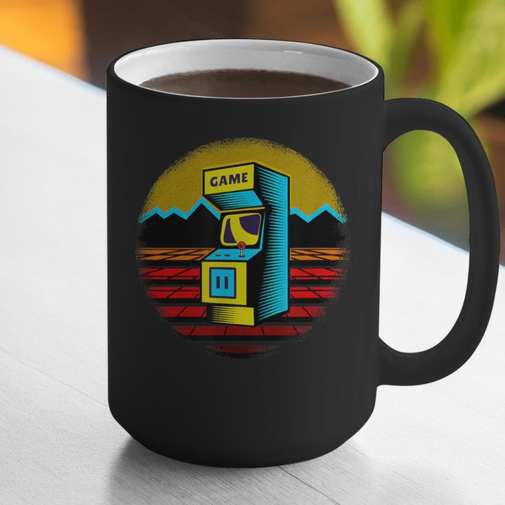 Arcade Game Machine Nostalgia Retro Gamer 80s 90s Graphic Print Coffee Mug Arcade Game Machine Nostalgia Retro Gamer 80s 90s Graphic Print Coffee Mug