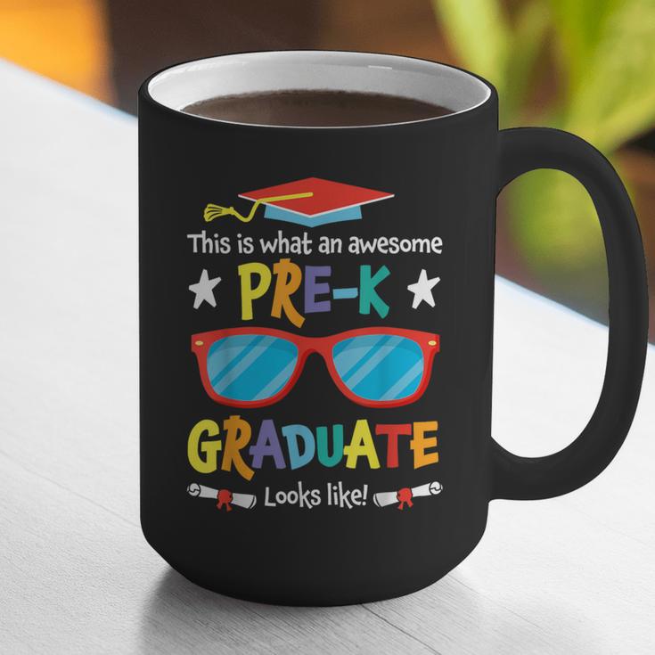What An Awesome Pre-K Graduate Looks Like 2025 Graduation Graphic Print Coffee Mug