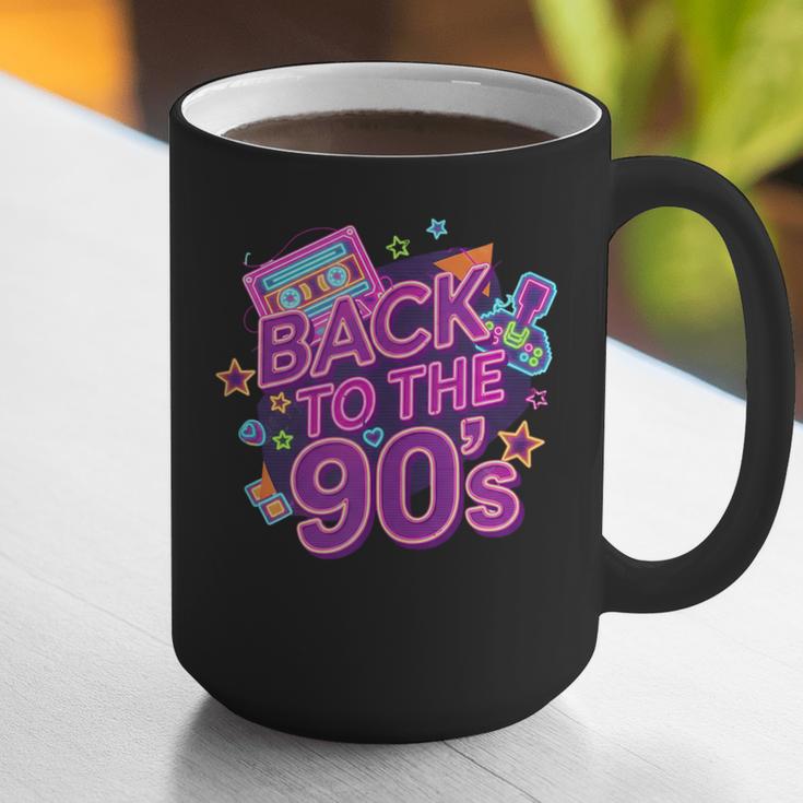 Back To The 90s Retro Nostalgia Graphic Print Coffee Mug
