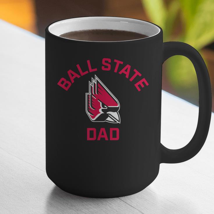 Ball State University Cardinals Arched Dad Graphic Print Coffee Mug