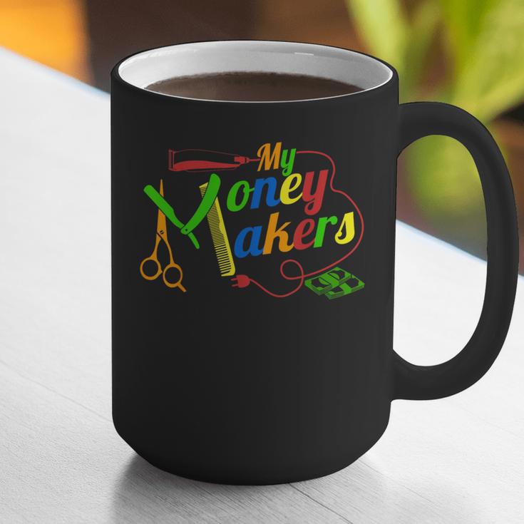 Barbering Tools Barber School Graduation Gear T-Shirt Graphic Print Coffee Mug
