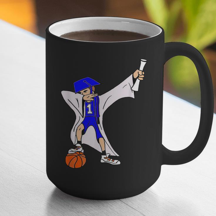 Basketball Dabbing Shirt Senior Graduation Him Her Graphic Print Coffee Mug