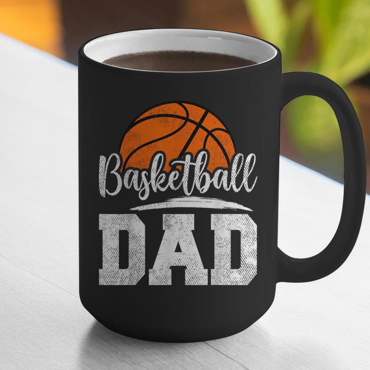 Basketball Dad Basketball Player Game Day Father's Day Graphic Print Coffee Mug