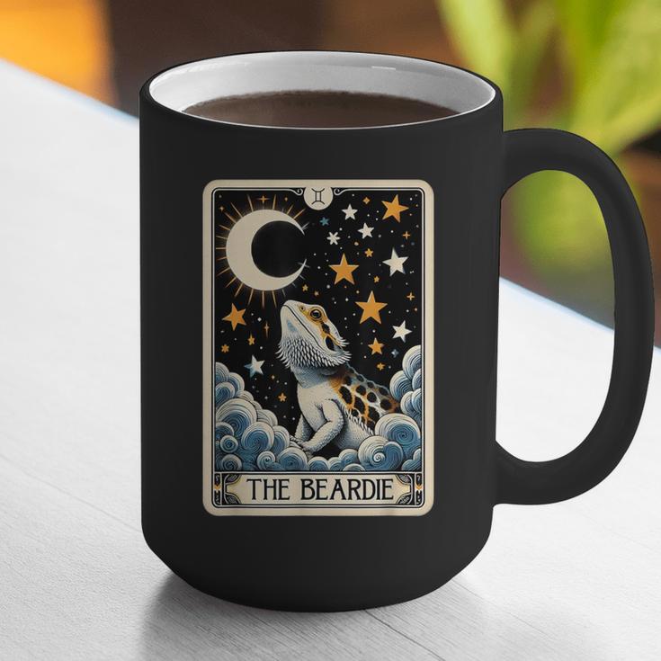 Bearded Dragon Tarot Card Beardie Mom Beardie Dad Men Women Graphic Print Coffee Mug