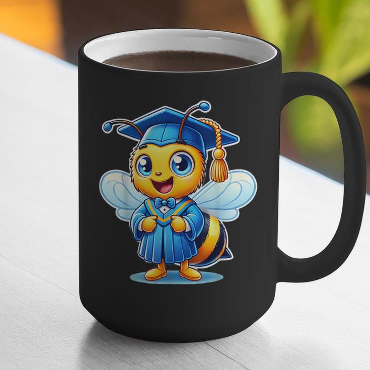 Bee Graduation Cute Kindergarten Elementary High School Graphic Print Coffee Mug