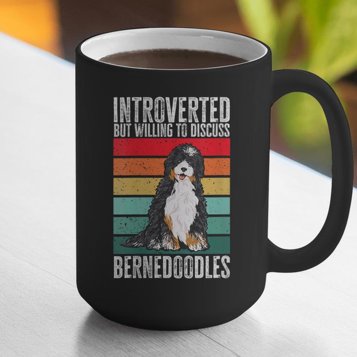 Bernedoodle Dog Introvert Bernedoodle Graphic Print Coffee Mug Bernedoodle Dog Introvert Bernedoodle Graphic Print Coffee Mug