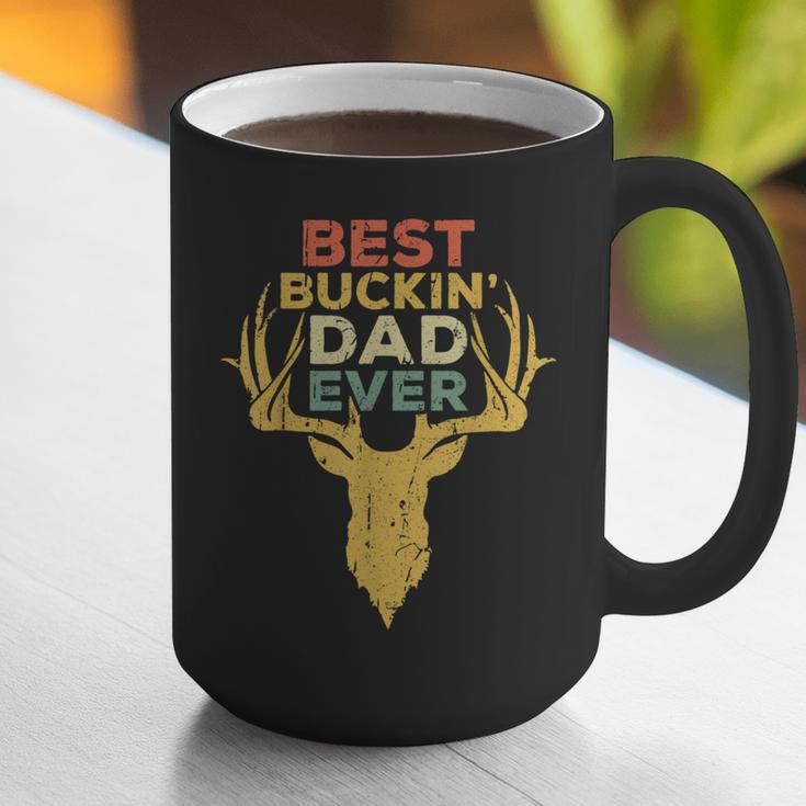 Best Buckin' Dad Ever Shirt Men Hunting Fathers Day Graphic Print Coffee Mug