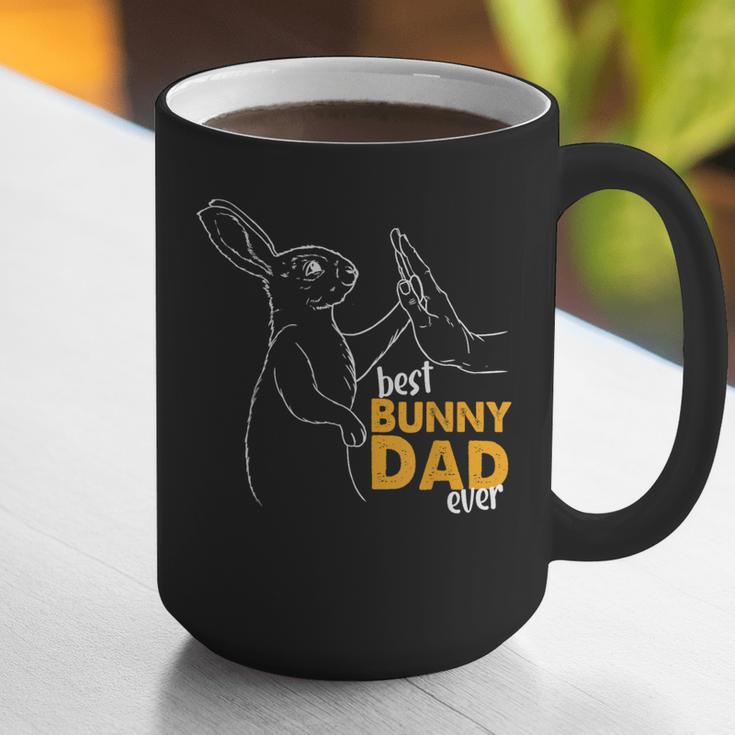 Best Bunny Dad Ever Rabbit Daddy Bunny Father Bunny Graphic Print Coffee Mug