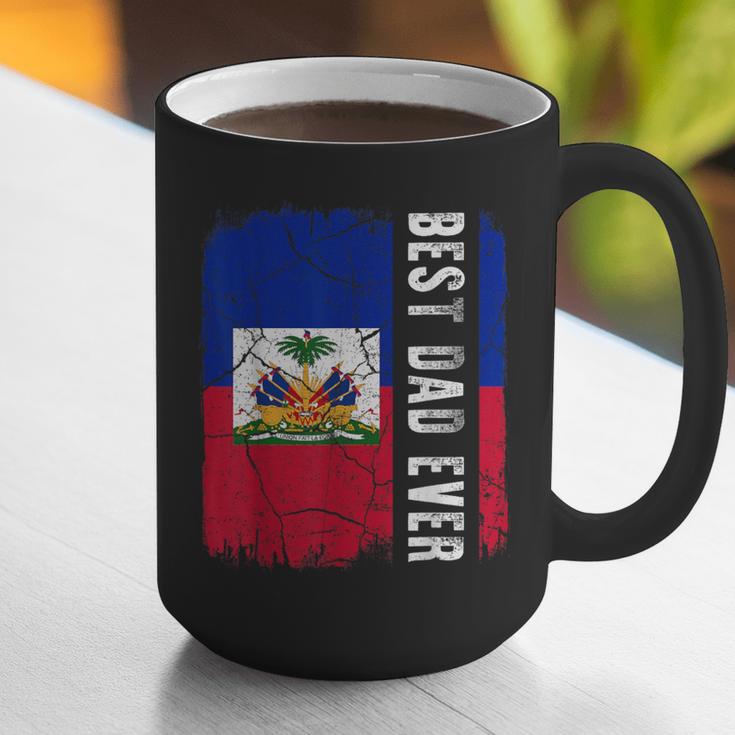 Best Haitian Dad Ever Haiti Daddy Father's Day Graphic Print Coffee Mug