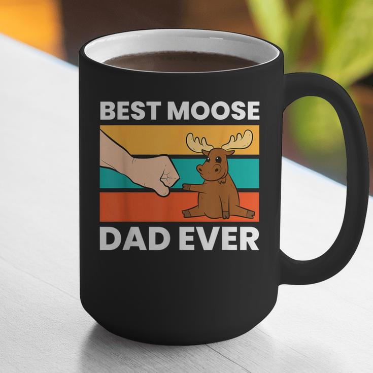 Best Moose Dad Ever Moose Graphic Print Coffee Mug