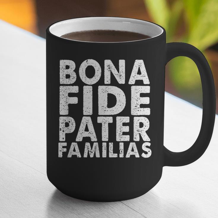 Bona Fide Pater Familias Best Dad Father's Day Shirt Graphic Print Coffee Mug
