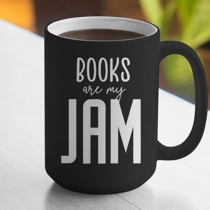 Books Are My Jam Graphic For Introverts Graphic Print Coffee Mug Books Are My Jam Graphic For Introverts Graphic Print Coffee Mug
