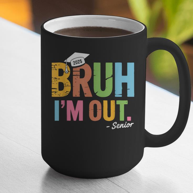 Bruh I'm Out Senior Graduation Graphic Print Coffee Mug