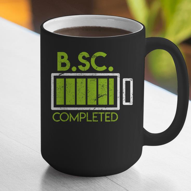 Bsc Completed Bachelor Of Science Graduation 2025 Graphic Print Coffee Mug