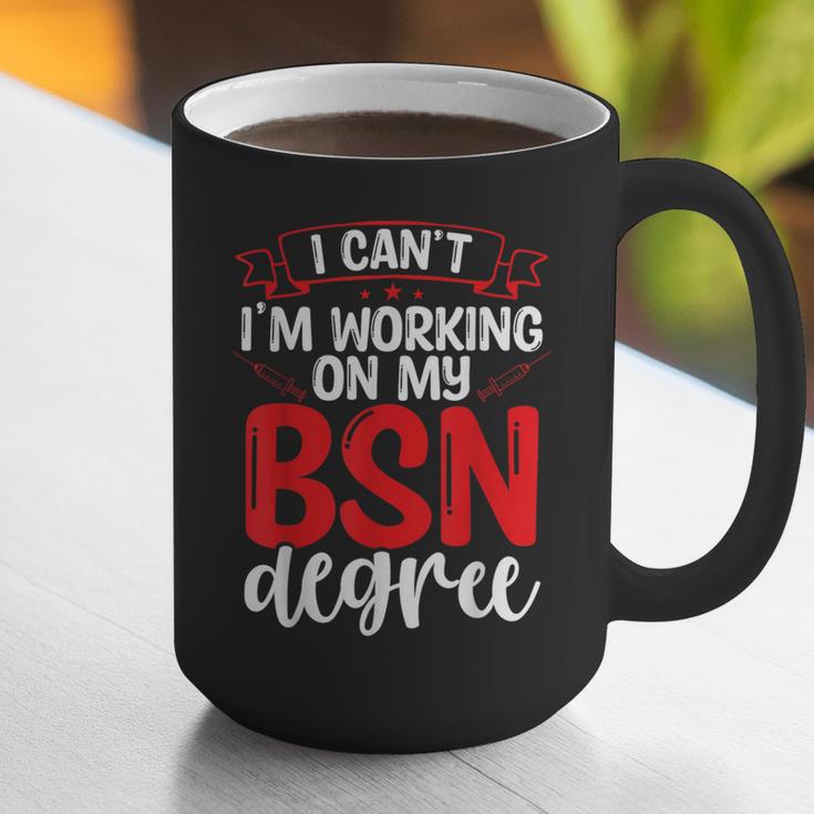 BSN Nurse Graduation Essentials BSN Nursing School Student Graphic Print Coffee Mug