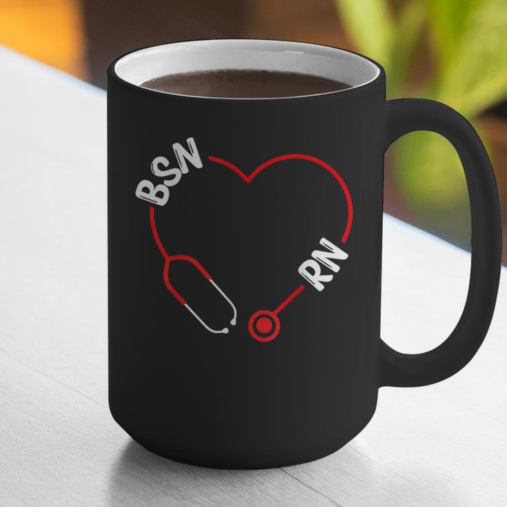 BSN RN Nurse Graduation Nursing Essentials BSN Nurses Graphic Print Coffee Mug