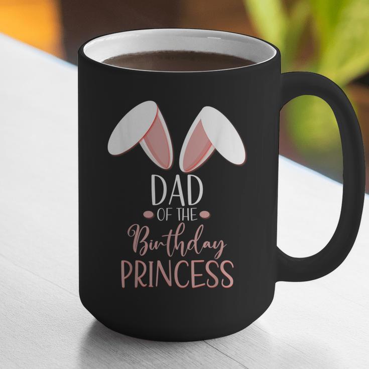 Bunny Dad Of The Birthday Princess Matching Family Graphic Print Coffee Mug