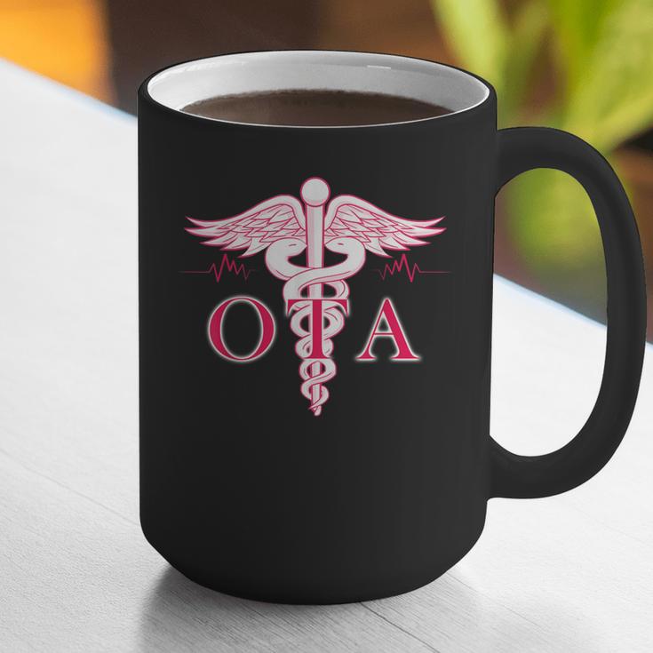 Caduceus Shirt Occupational Therapist Assistant Graduation Graphic Print Coffee Mug