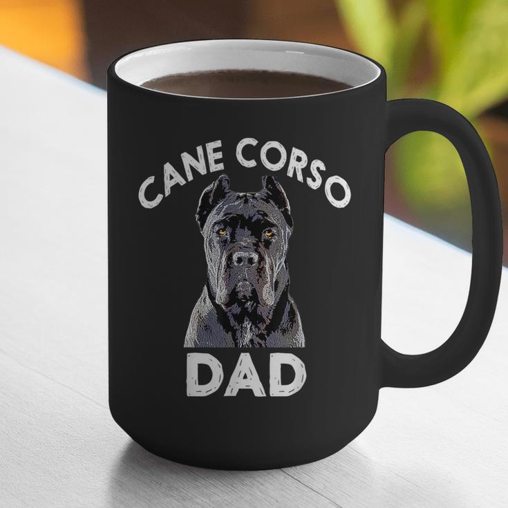 Cane Corso Dad Italian Mastiff T-Shirt Graphic Print Coffee Mug