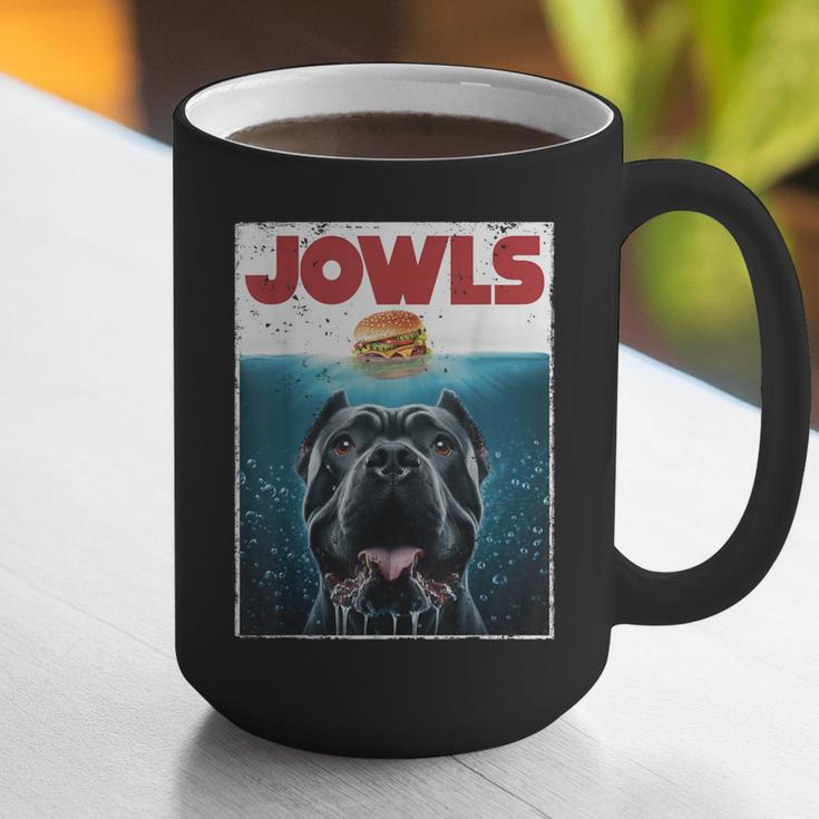 Cane Corso Jowls Top Drool Burger Dog Mom Dog Dad Graphic Print Coffee Mug