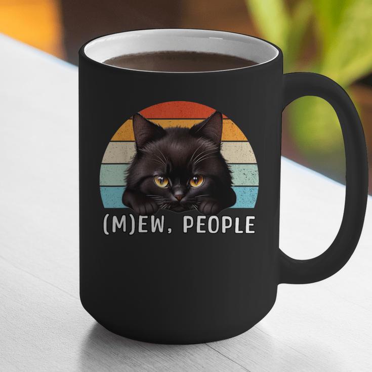 Cat Pun Introvert Anti Social Ew People Kitty Graphic Print Coffee Mug Cat Pun Introvert Anti Social Ew People Kitty Graphic Print Coffee Mug