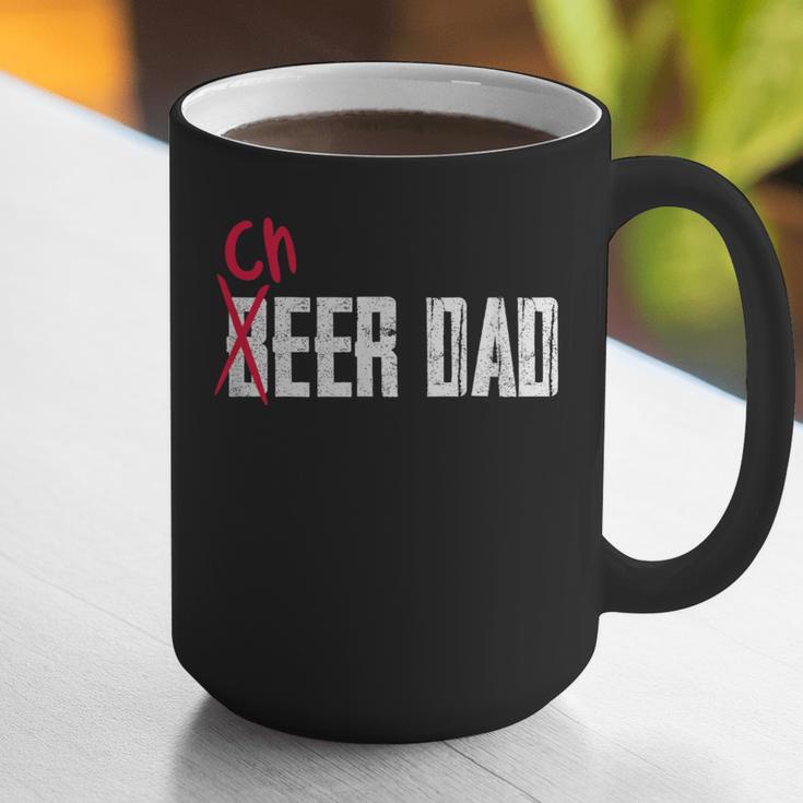 Cheer Dad Beer Dad Cheerleading Father Father's Day Graphic Print Coffee Mug