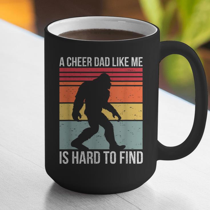 Cheer Dad Cheerleading Bigfoot Graphic Print Coffee Mug