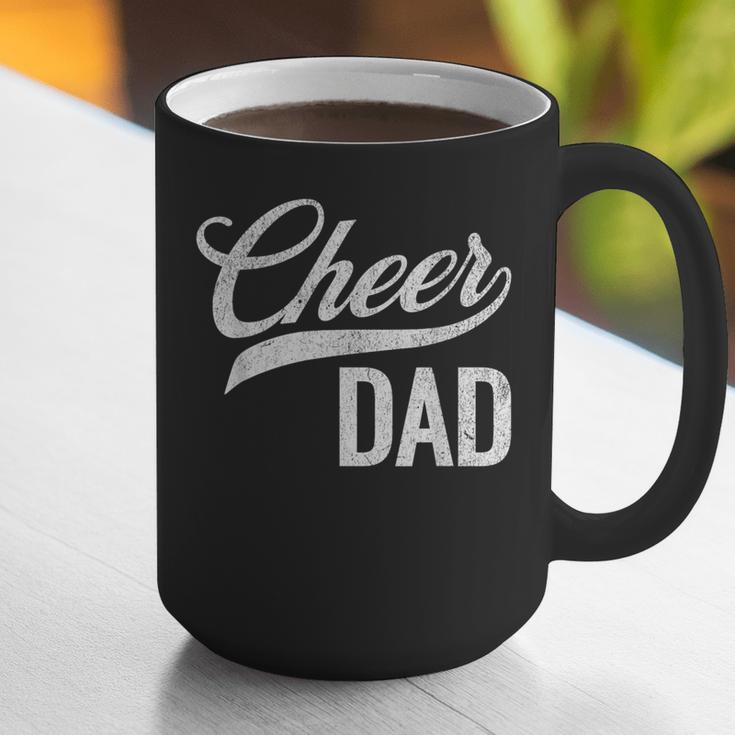 Cheer Dad Green Cheerleading Matching Parents Graphic Print Coffee Mug