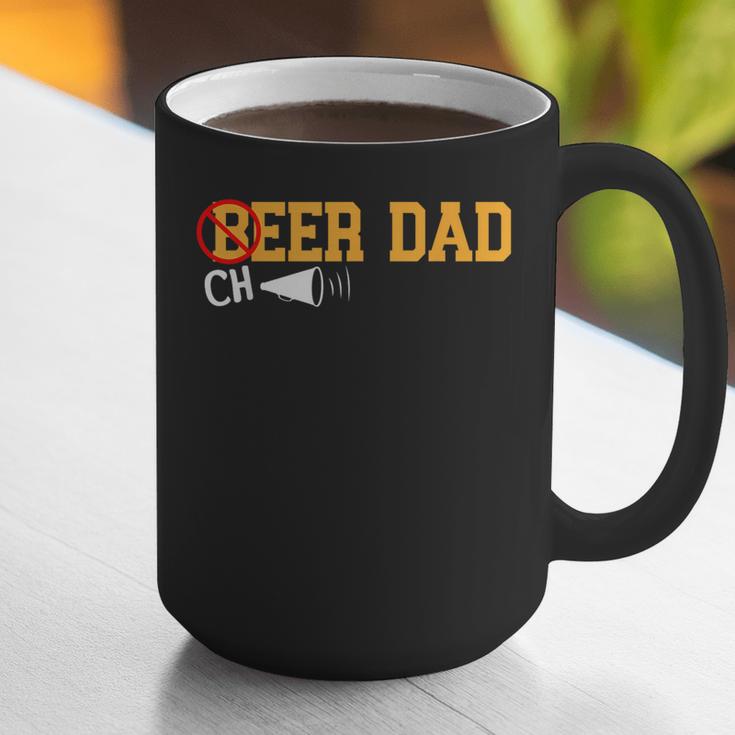 Cheerleader Dad Beer Cheerleading Cheer Dad Graphic Print Coffee Mug