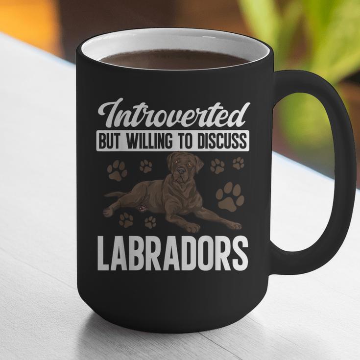 Chocolate Lab Dog Introvert Chocolate Labrador Retriever Graphic Print Coffee Mug Chocolate Lab Dog Introvert Chocolate Labrador Retriever Graphic Print Coffee Mug